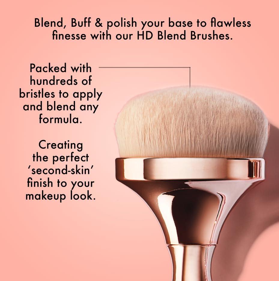 HD Blend Brush Set - Luxury Synthetic Makeup Brushes for Flawless Application | Vegan-Friendly, Perfect for Buffing & Blending