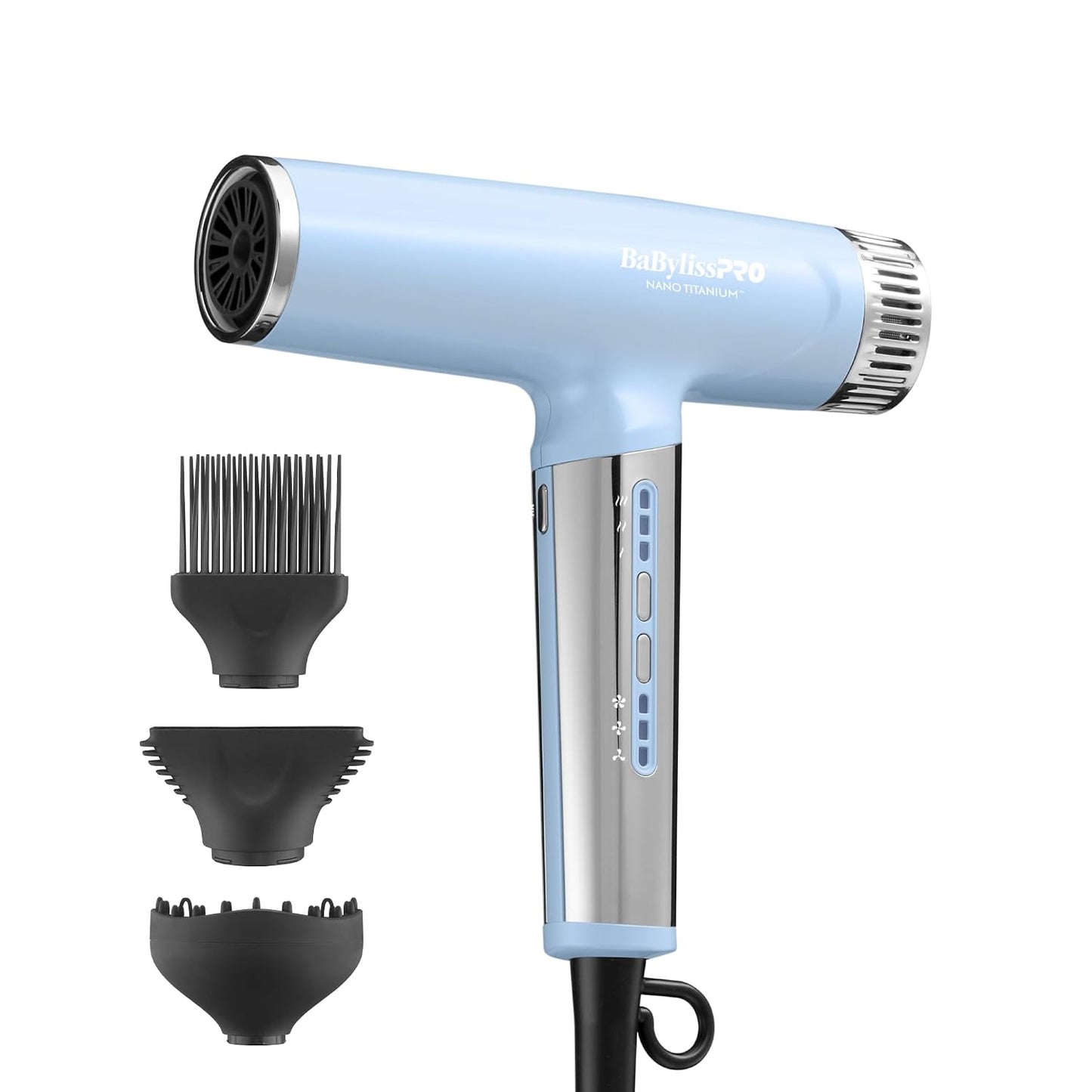 BaBylissPRO Hair Dryer - Nano Titanium Ionic Dual-Voltage | Lightweight & Compact Design