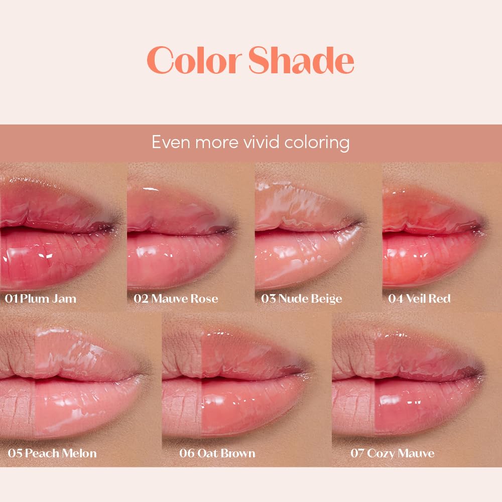 Ginger Sugar Lip Serum - Moisturizing Lip Balm with Mega Tip Applicator | Nude Beige, 13g