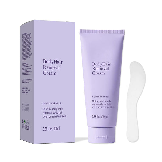 LABJD Body Hair Removal Cream for Women & Men- Hair Removal for Body Legs 2-in-1,Durable and Smooth for Private Depilatory Cream - Skin Friendly
