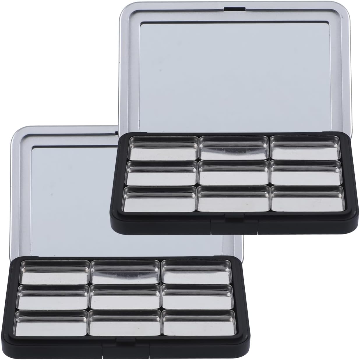 Refillable Eyeshadow Palette - Empty Makeup Storage Box for Lipstick & Blush | Versatile & Stylish Design