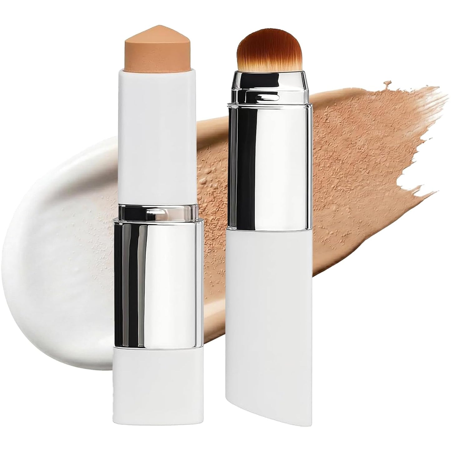 Color Changing Foundation Stick - Hydrating Balm to Cream Makeup | Adapts to Skin Tone, 202 Natural
