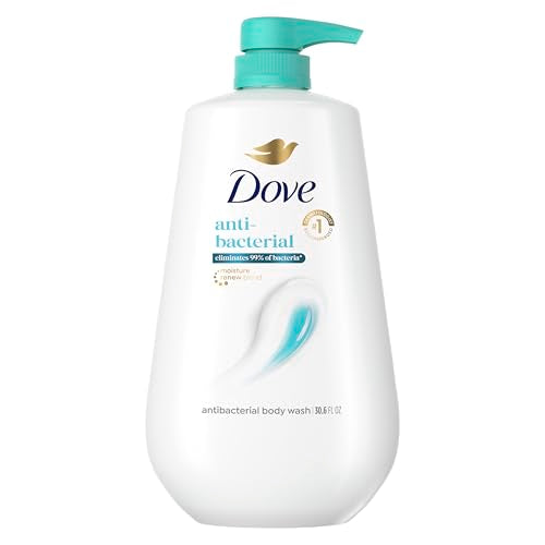 Dove Antibacterial Body Wash 30.6 oz Pump - Sulfate Free for All Skin Types