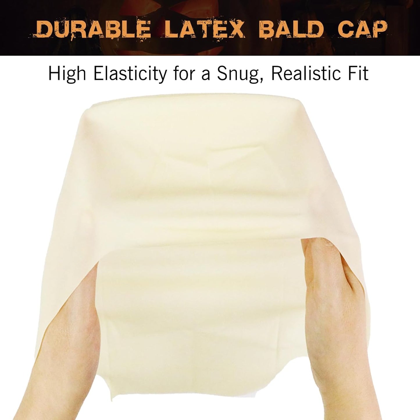 Bald Cap Kit - Complete SFX Makeup Set for Halloween & Cosplay | Professional Tools & Instructions