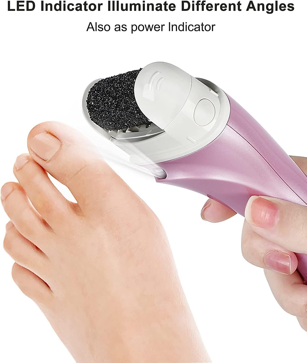 Electric Callus Remover - Rechargeable Pedicure Tool for Dead Skin Care | Portable Foot File