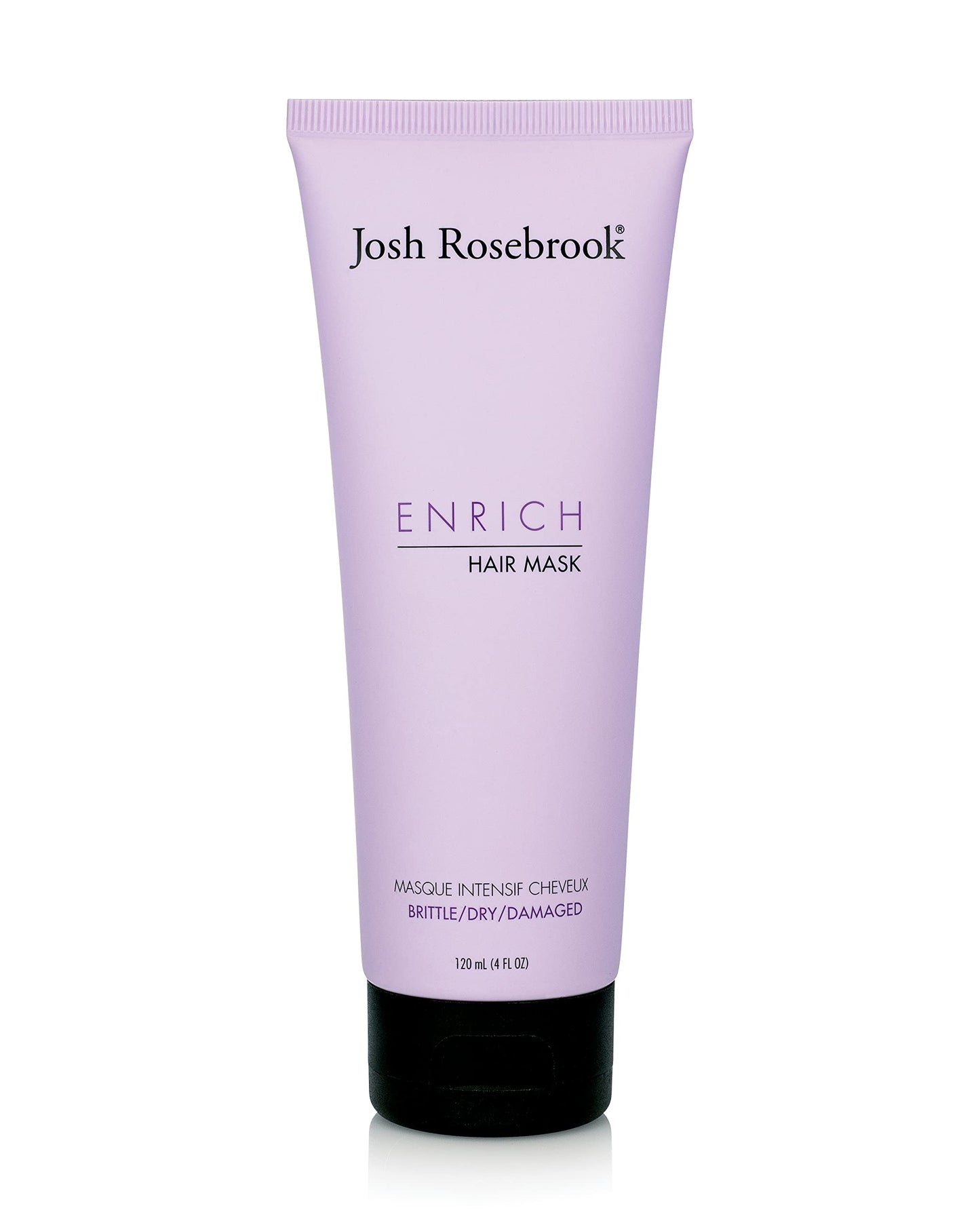 Josh Rosebrook Enrich Hair Mask for Dry & Damaged Hair, Deep Conditioning & lightweight - Anti-Frizz Leave-In Repair Treatment For Split Ends & Breakage, 4 fl oz