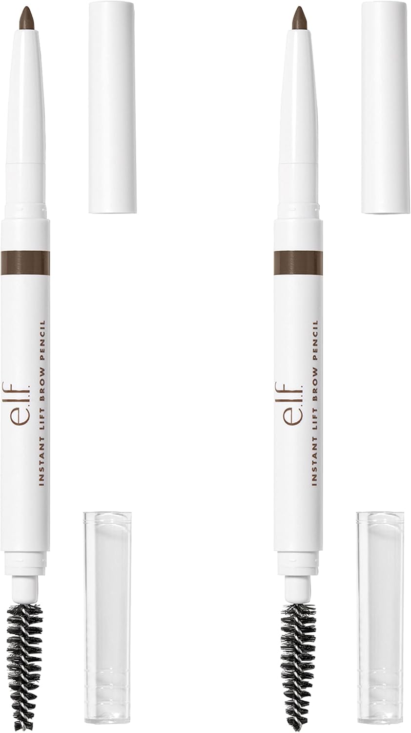 e.l.f. Instant Lift Brow Pencil - Dual-Sided Fine Tip for Precise Shaping & Defining | Auburn, 0.006 Oz