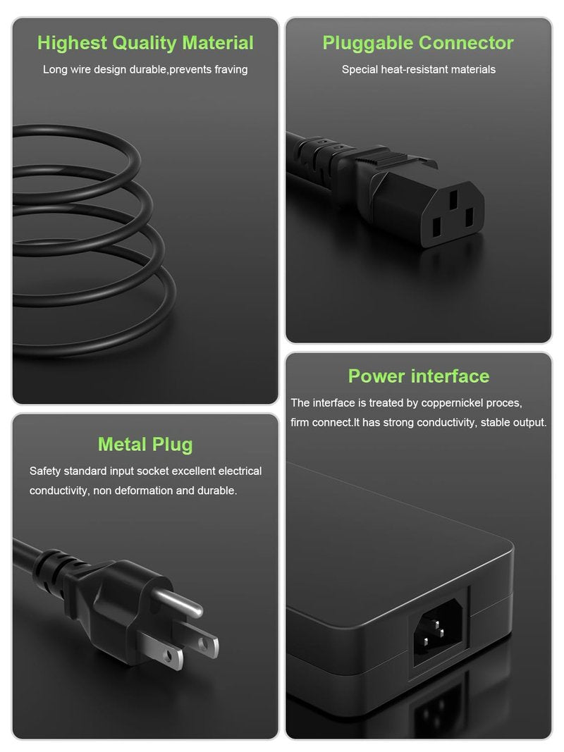 PowerPortnerLink 330W 280W Charger Compatible with Acer Predator Helios Neo 18 16 14 16S Helios/Triton 18 16 300 500 700 3D 17 X Nitro 5 17 18 16 14 Series PHN18 PHN16 PH18-71 Laptop