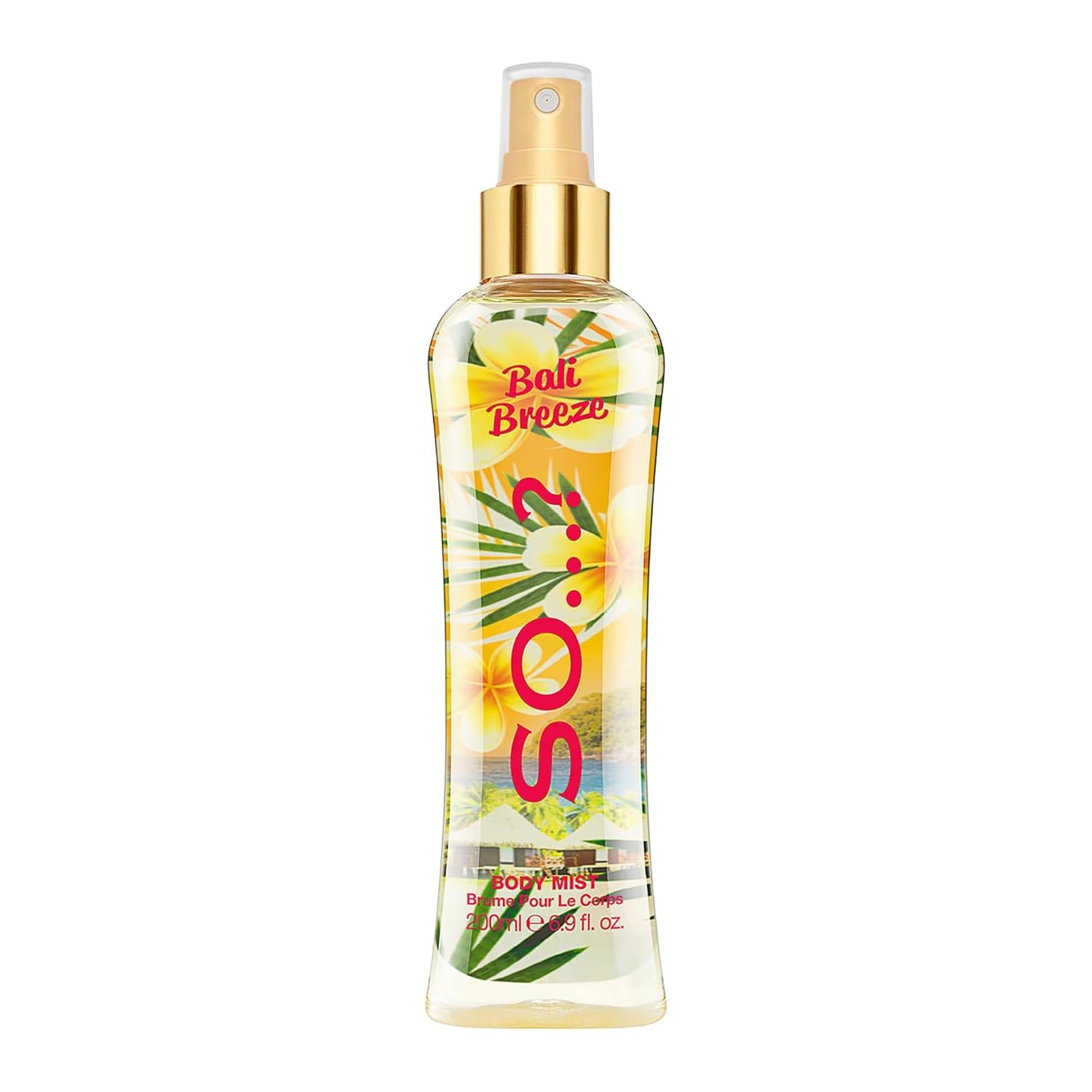 Bali Breeze Body Mist for Women - Refreshing Fragrance | 6.9 oz, Pack of 2