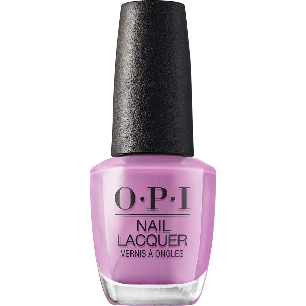 OPI Nail Lacquer - Classic Pink & Purple Nail Polish | Chip Resistant, Fast Drying, Streak-Free | 0.5 Fl Oz