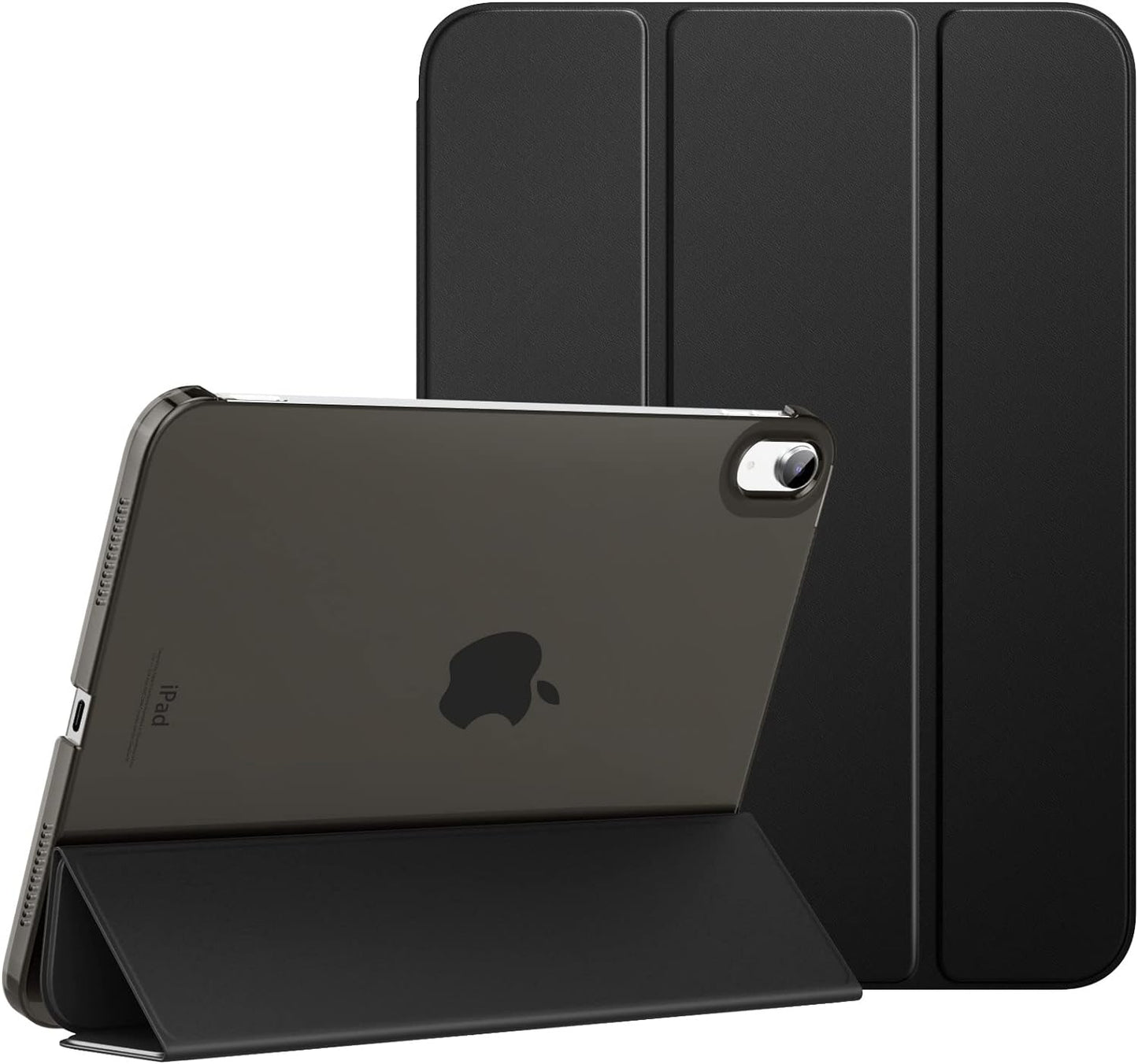 iPad 11th & 10th Generation Case - Slim Hard PC Translucent Back Cover | Navy Blue, Auto Wake/Sleep Support