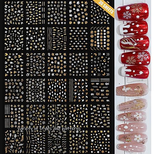 Zoance 102 Sheets Nail Art Stickers & Storage Book Set - 5200+ Designs for DIY Manicure