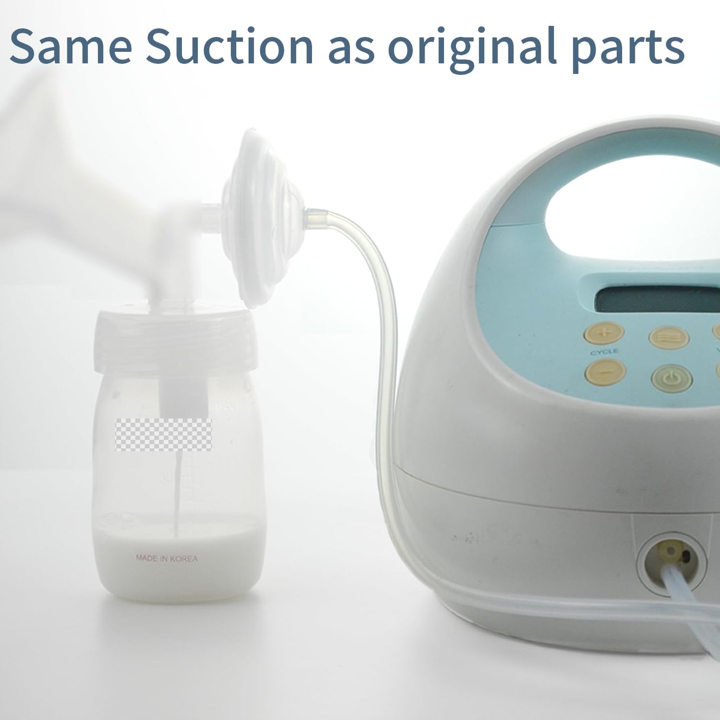 Momstouch 21mm Flange and Duckbill Valve Compatible with Spectra S1 S2 9 Plus Breastpump Replacement to Spectra Pump Parts, Not Original, Replace Accessories.