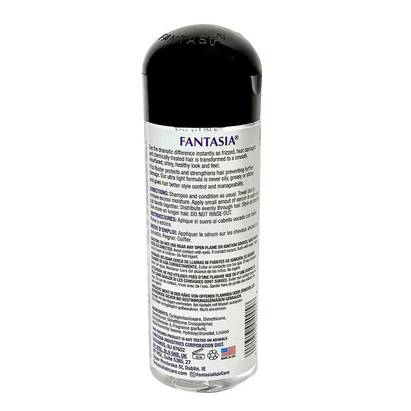 Fantasia Serum Frizz Buster 6 Ounce Bonus (177ml) (6 Pack)