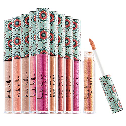 Nicole Miller Lip Gloss Collection - 10 Shimmery Shades Set