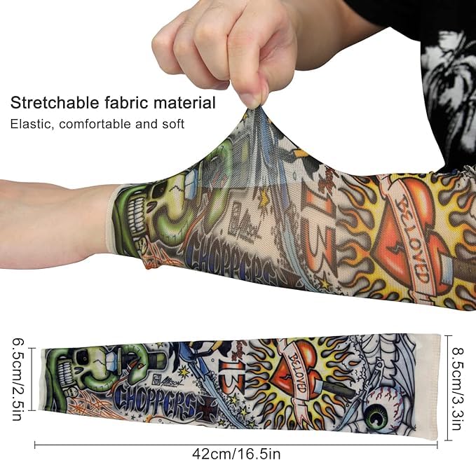 Tattoo Arm Sleeves for Men, Women & Kids - UV Protection & Style