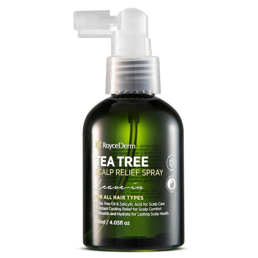 Tea Tree Scalp Relief Spray - Comfort & Hydration for Healthy Hair | Unisex Conditioning Support