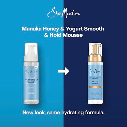 Shea Moisture Manuka Honey & Yogurt Mousse - 7.5oz Hair Styling