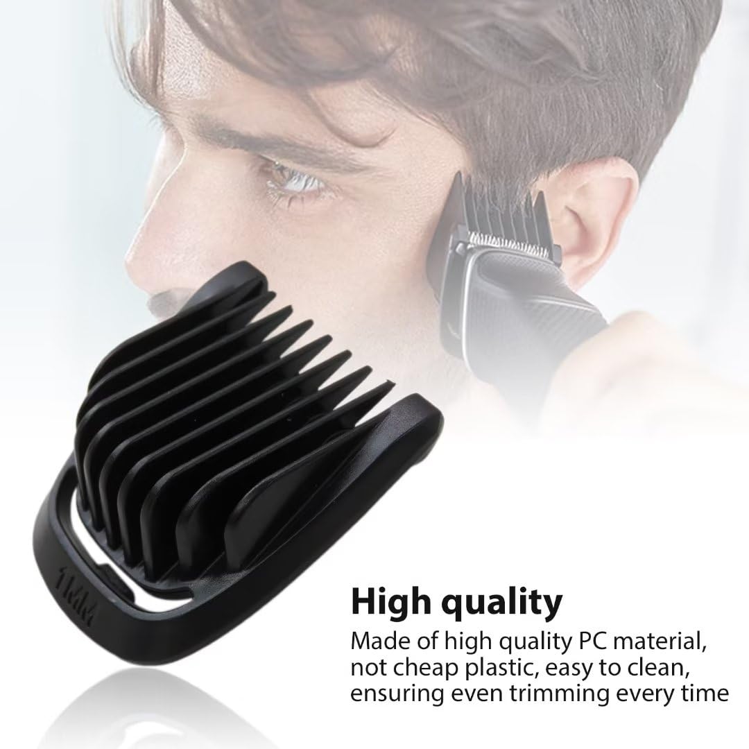 Gxcdizx Trimmer Replacement 1mm Body Groom Hair Guide Guard Comb for Philips Norelco Multigroom MG3750 MG3760 MG5750 MG5760 MG7750 MG7770 MG7790 MG7791
