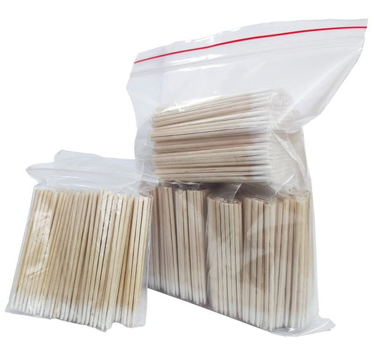 Microblading Cotton Swabs - 1500 Count Pointed Tip Applicators | Wood Sticks for Makeup & Tattoo Supplies