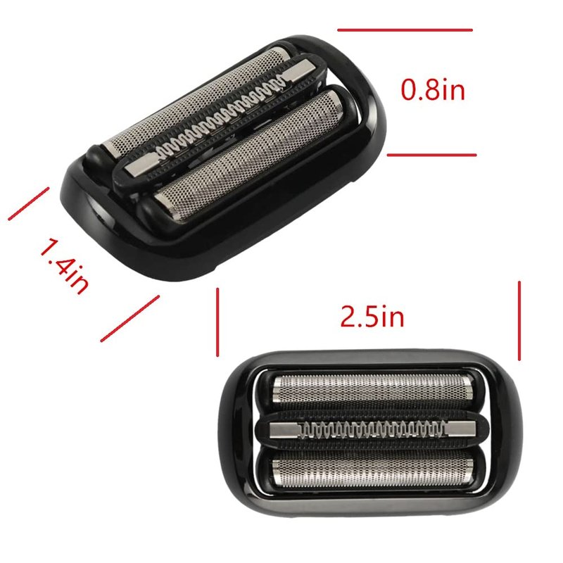 Series 5/6 53B Replacement Head Compatible with 53B Electric Foil Shaver, for New Generation Razors 5020cs 5018s 5035s 5049cs 5050cs 6020s 6040cs 6075cc 6072cc 6090cc