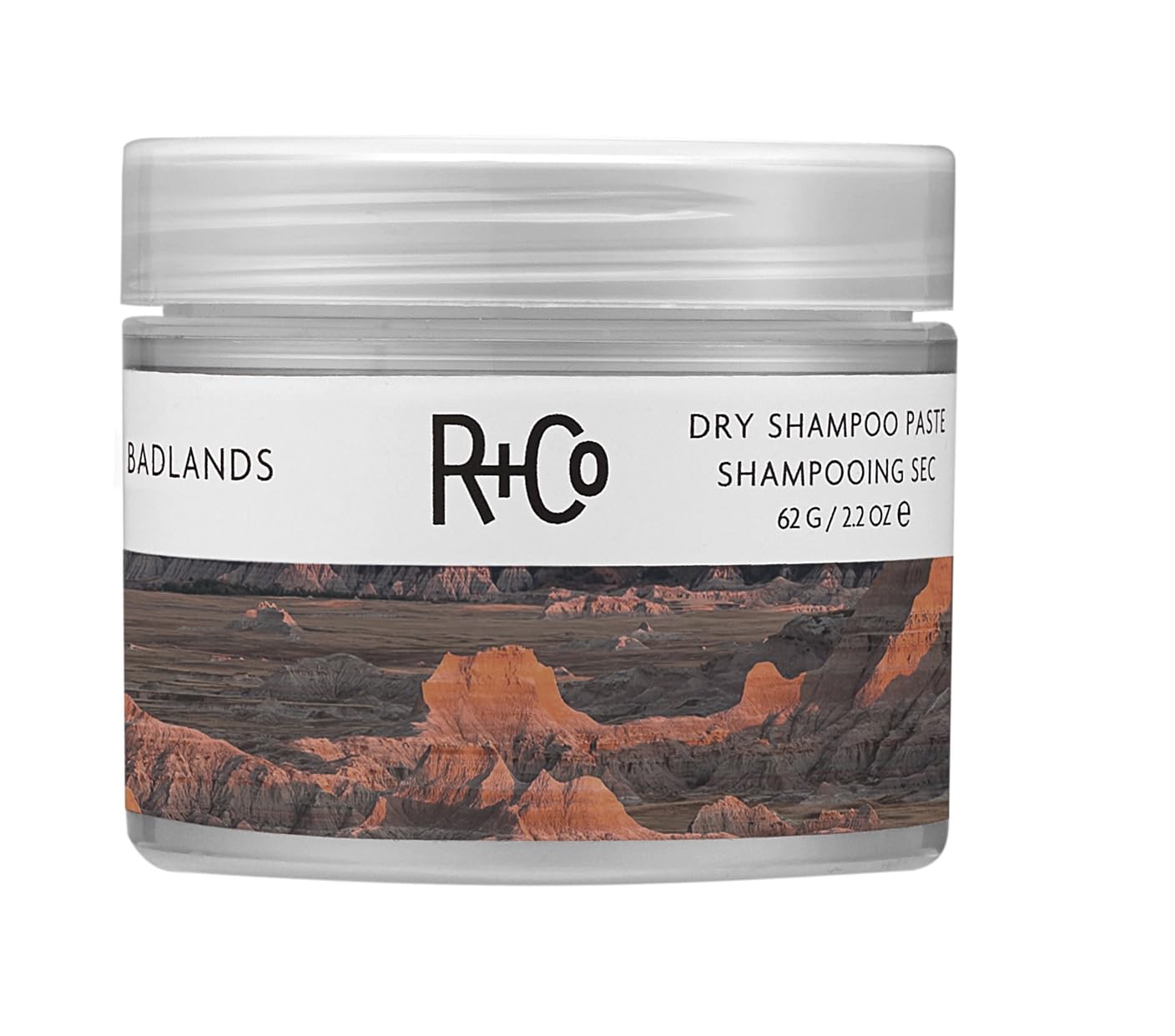R+Co Badlands Dry Shampoo Paste - Texturizing Styling Paste for Oily Hair | Matte Finish, 3.5 oz