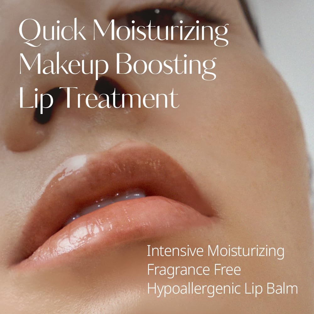 hetras Mango Seed Butter Lip Essence – Deep Hydration Squalane & Ceramide Treatment | Non-Sticky Glossy Jelly Finish | Fragrance-Free Overnight Mask & Daily K-Beauty Balm for Chapped Lips
