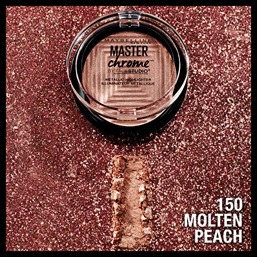 Maybelline Facestudio Master Chrome Highlighter - Molten Peach