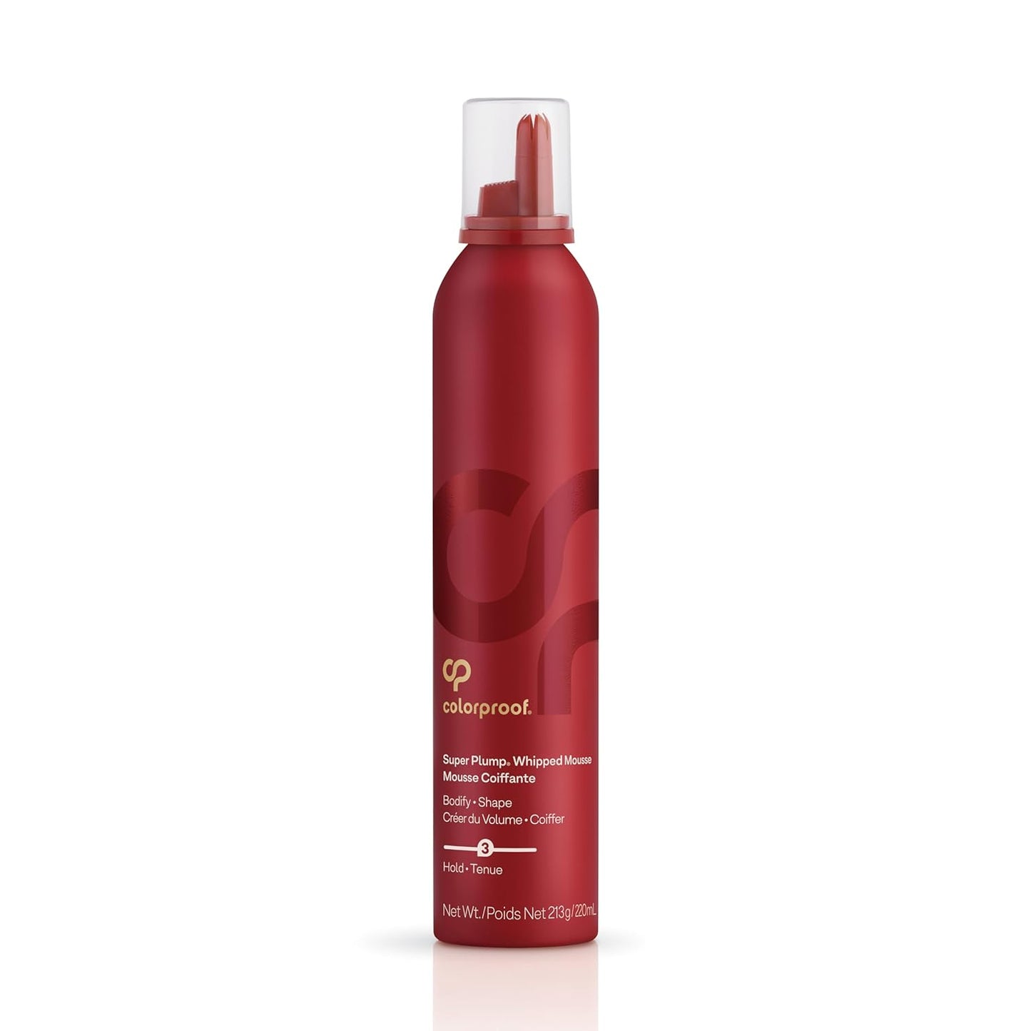 Colorproof Super Plump Whipped Hair Mousse - Volume & Color Protection | 7.5 Fl. Oz. - White Nectarine & Peony Scent