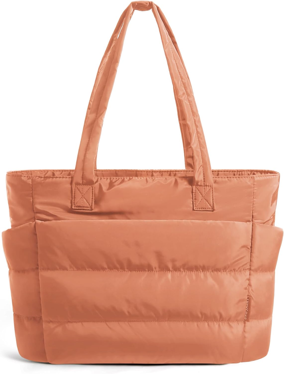 BAGSMART Tote Bag for Women - Lightweight Puffy Shoulder Bag with Compartments for Travel & Gym | Versatile Design