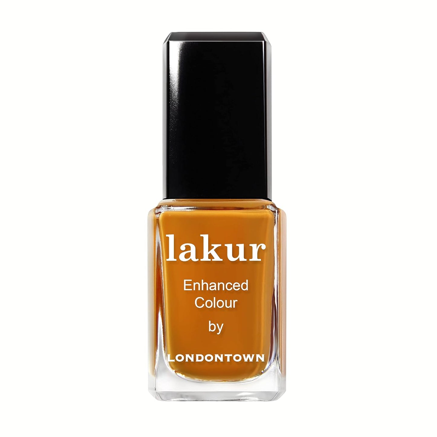 LONDONTOWN Lakur Nail Polish - Long-Lasting Yellow & Orange Shades | Non-Toxic Vegan Formula, 0.4 Fl Oz