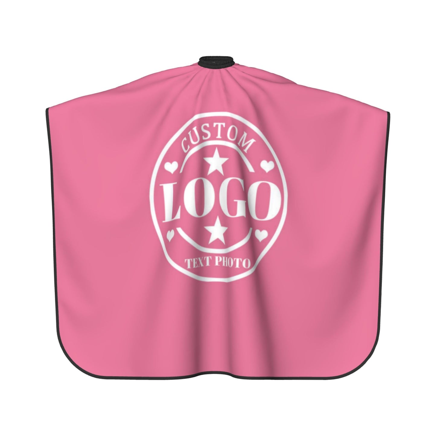 Custom Barber Cape Customized Haircut Capes Logo Text Photo Salon Hairdressing Apron for Home and Barbershop Azalea