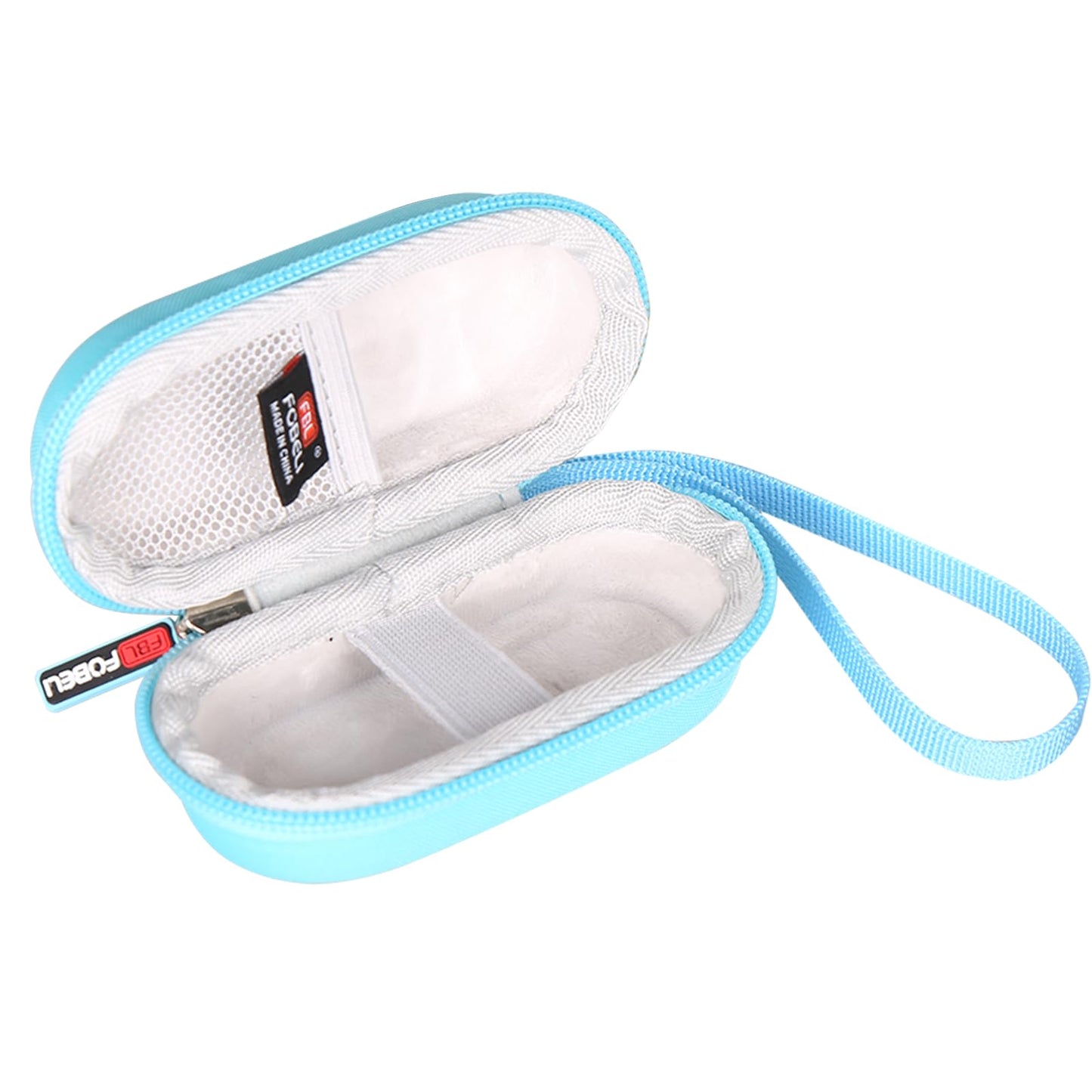 FBLFOBELI EVA Hard Storage Case for ZIIP Halo, ZIIP OX, ZIIP GX Facial Toning Device/for Gillette Venus Mini Facial Hair Remover (Case Only) (Blue)