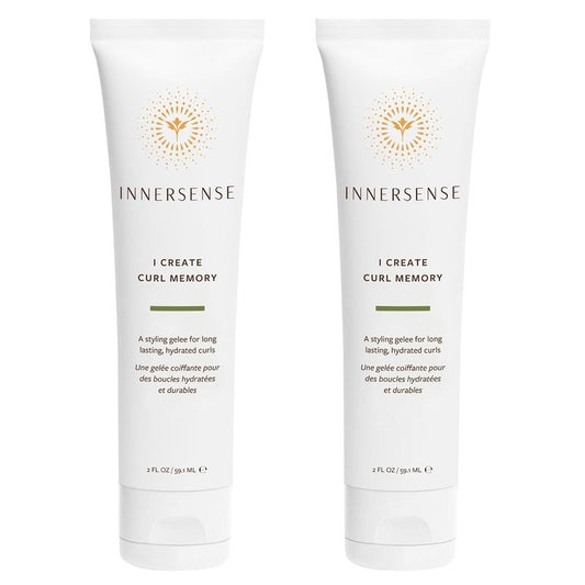 I Create Curl Memory Gel - Strong Hold, Hydrating, Non-Toxic Haircare | 2 Pack - 2 fl oz Each