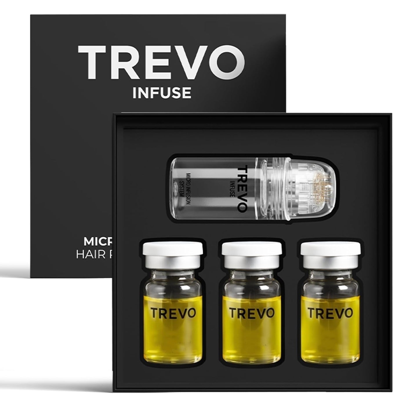 Trevo™ Micro Infusion Hair Care Kit - 24K Gold Applicator & Nourishing Serum