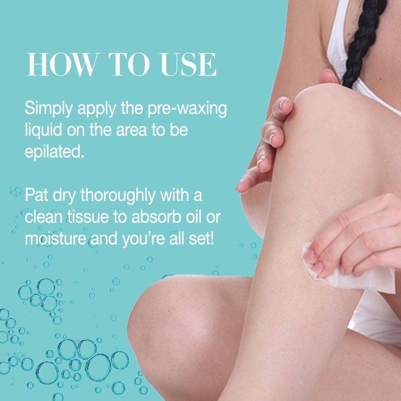 Clean + Easy Cleanse- Pre Wax Cleanser, Removes Any Traces of Oils and Make-Up Before Hair Removal, Essential Pre-Treatment for Effective Waxing, 16 Oz