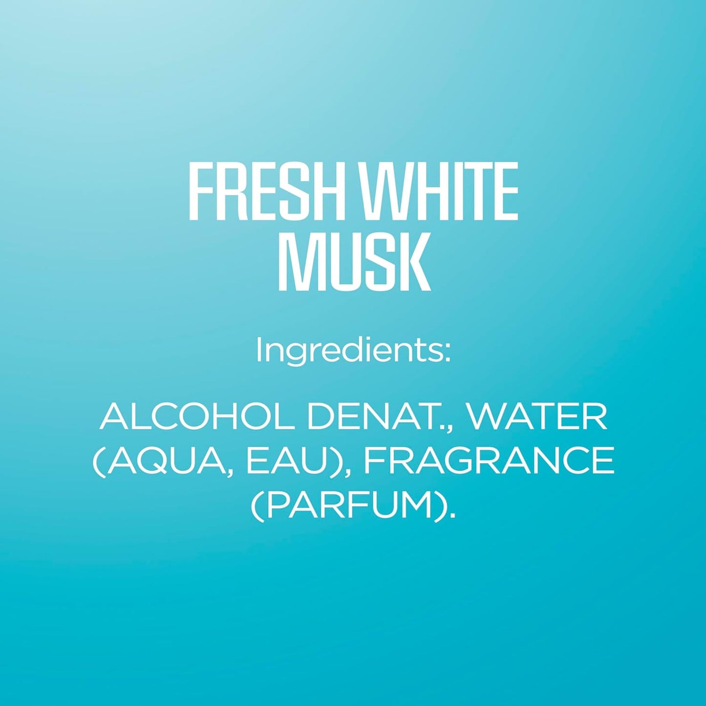 Body Fantasies Fresh White Musk Body Spray - 8 fl oz | Pack of 2