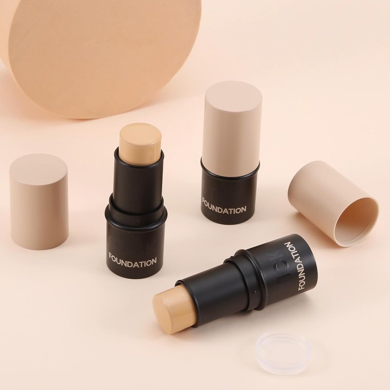 Matte Foundation Stick - Cream Face Concealer Makeup for Natural Finish | Waterproof Formula