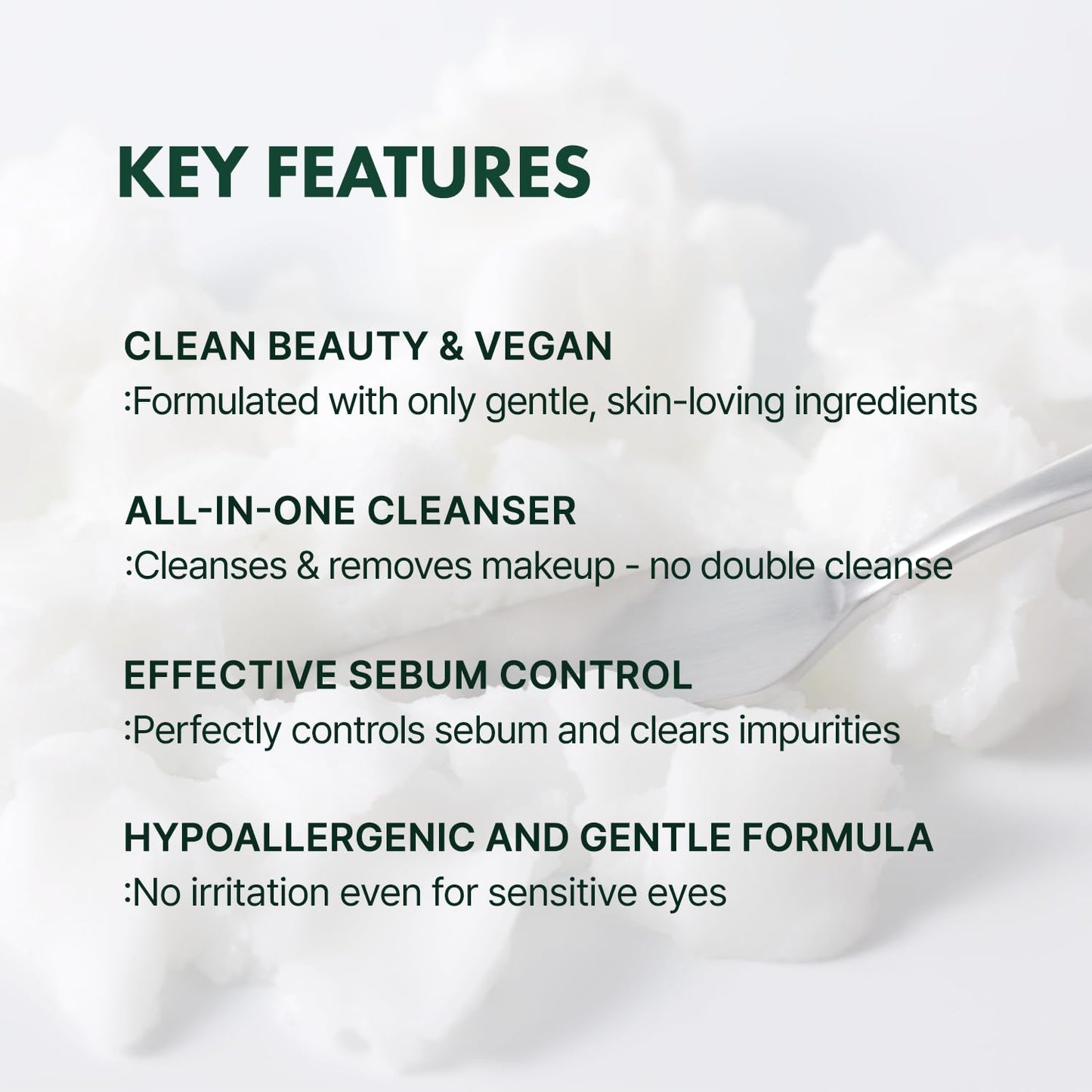 Ceramide Yuja Cleansing Balm - Deep Cleansing Korean Face Cleanser | Vegan, Zero Irritation, 135g / 4.76oz