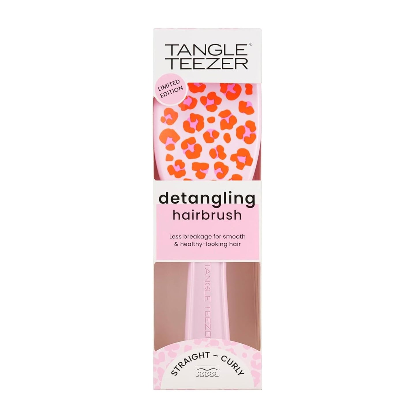 Tangle Teezer Ultimate Detangler Brush - Effortlessly Eliminate Knots & Reduce Breakage | Millennial Pink for All Hair Types