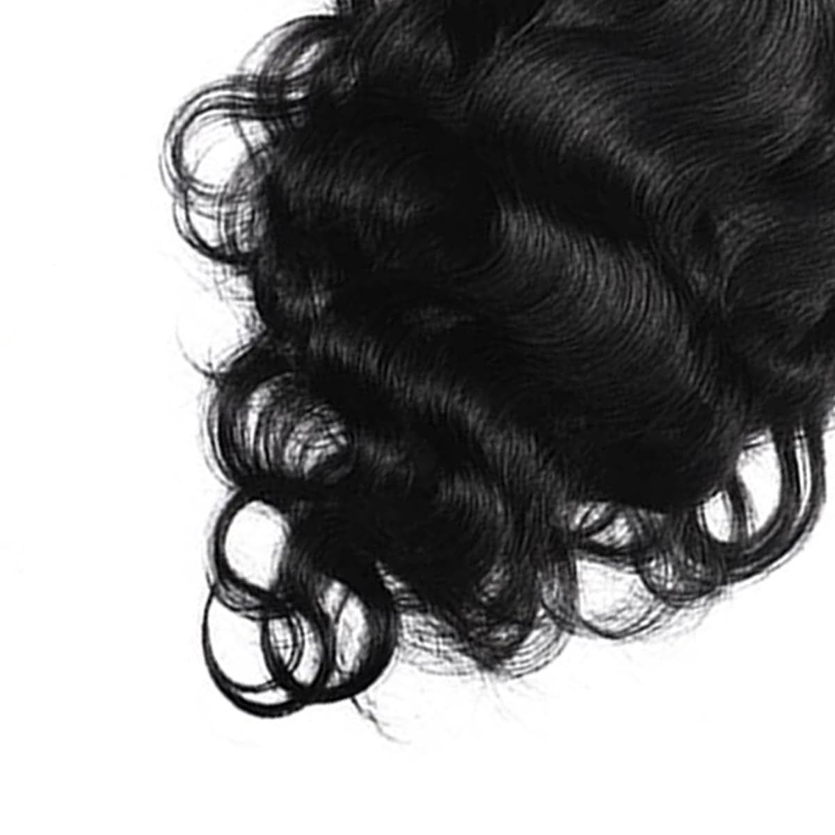 1B Black Clip in Hair Extensions Real Human Hair, 18 Inch 120g/7Pcs,Full Shine Remy Human Hair,Natural Black Body Wave Clip ins Brazilian Virgin Human Hair Extensions