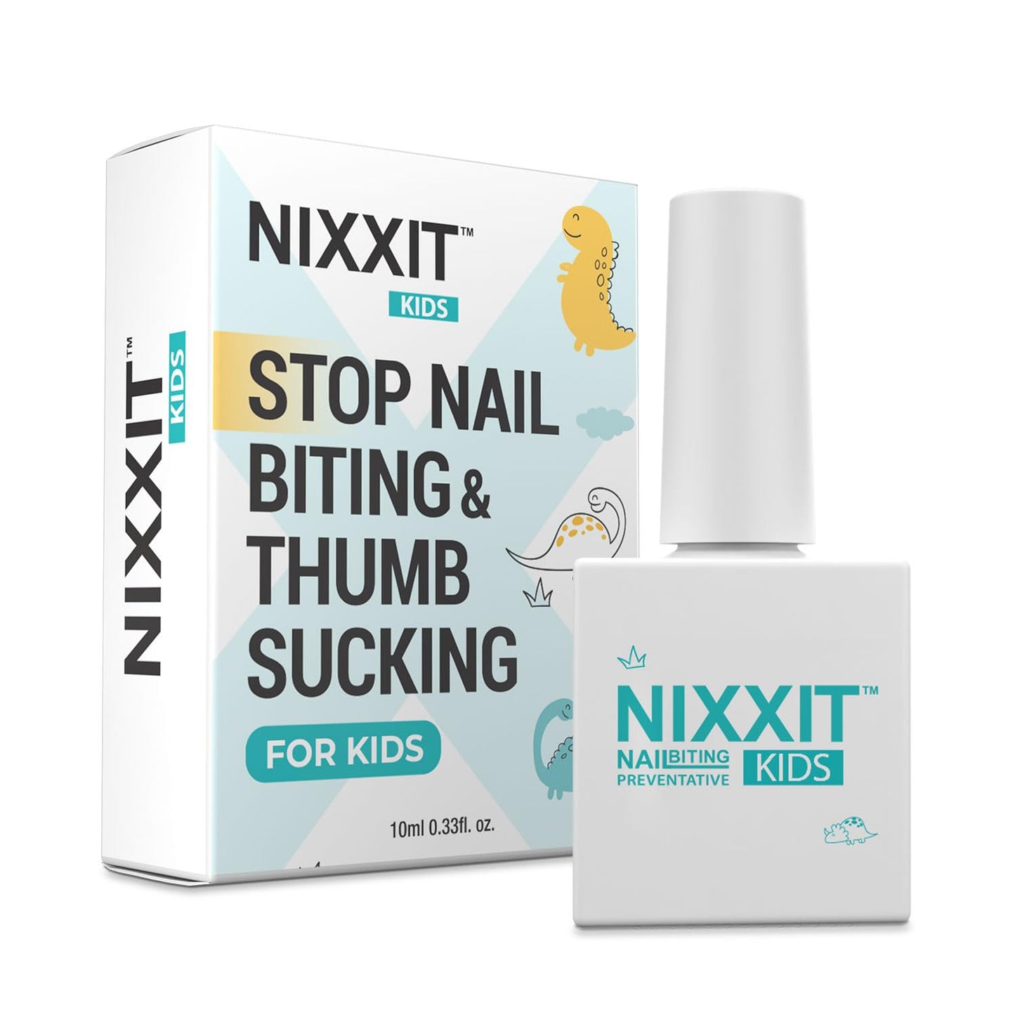 Nail Biting Treatment for Kids | Non-Glossy Bitter Nail Polish Pen - Safe & Effective Solution for Thumb Sucking