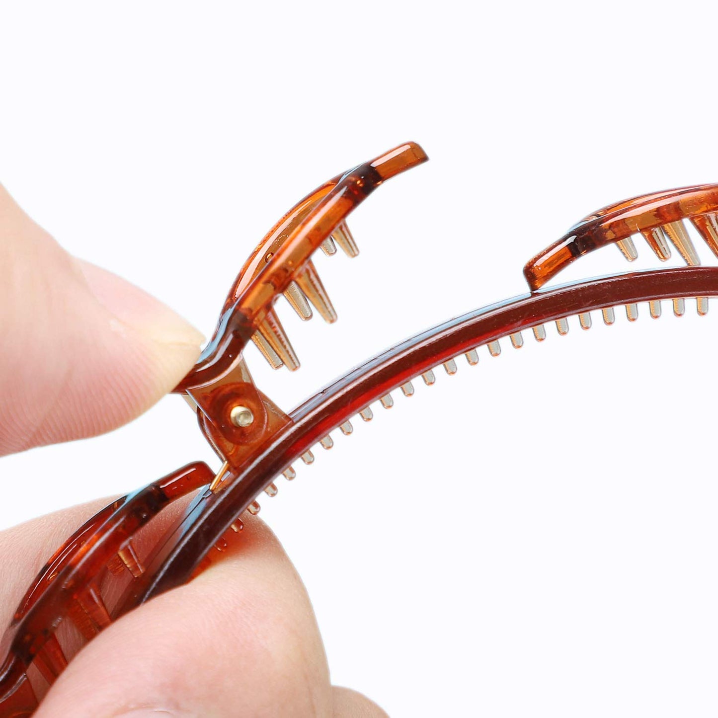 Bangs Hairpin Headband Set - Professional Weave Clip for Women | 2 Pcs Black & Brown Hair Accessories