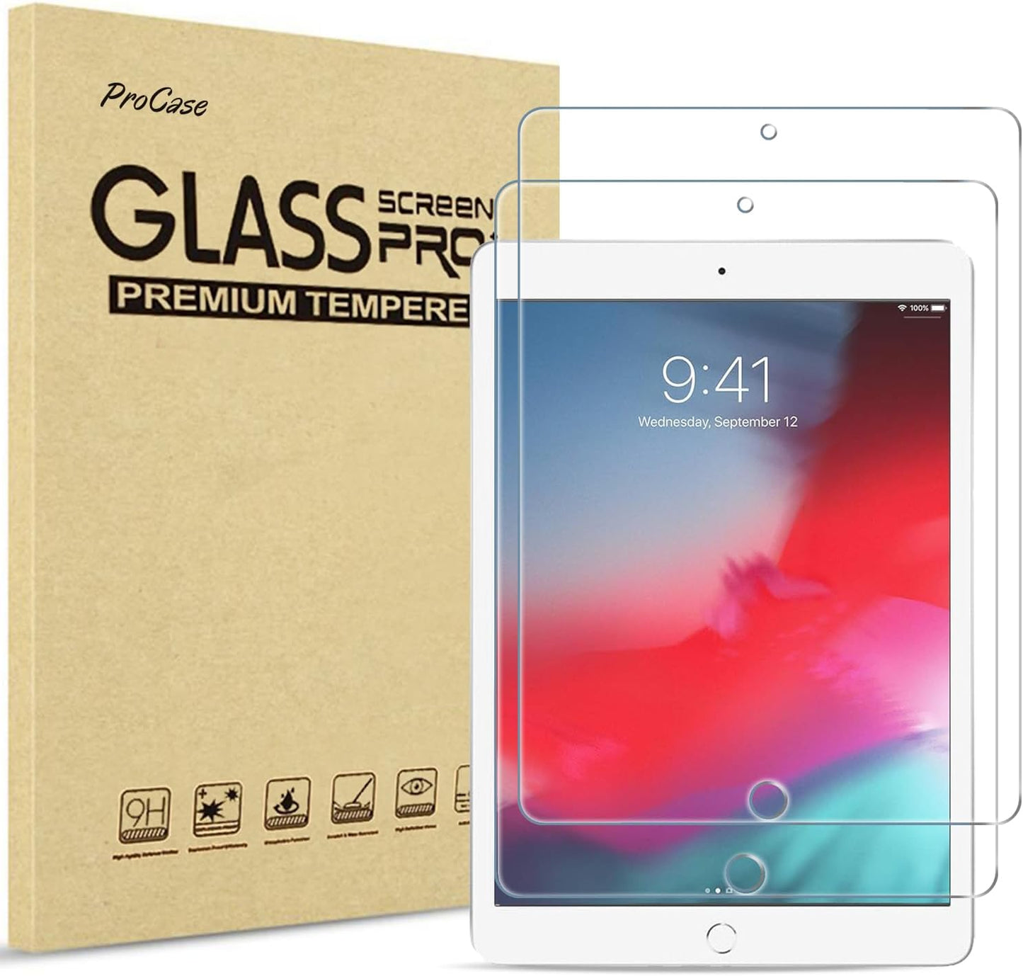 iPad Screen Protector - Tempered Glass Film Guard for A16 2025 & 10th Gen 11 Inch | Clear, 2 Pack