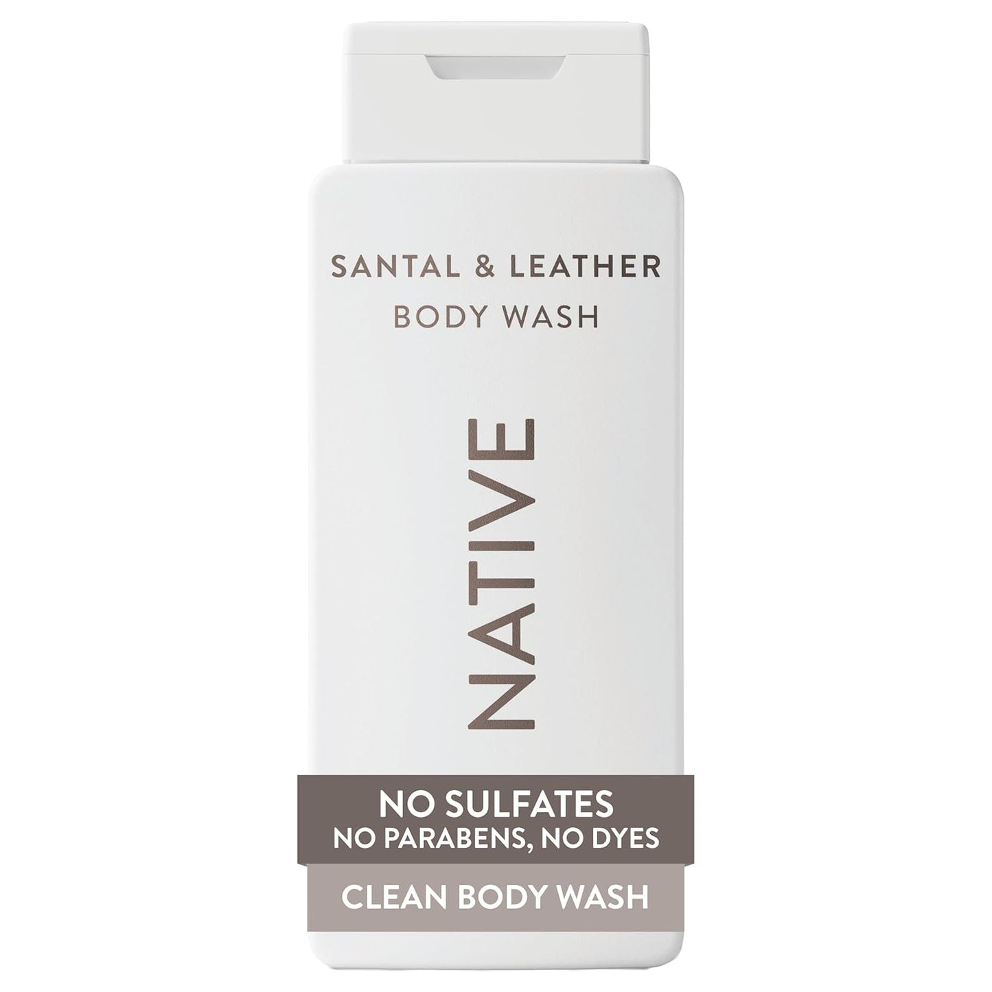 Native Sea Salt & Cedar Body Wash - 24-Hour Refreshing Clean for All Skin Types | 18 oz, Phthalate-Free, Sulfate-Free, Paraben-Free