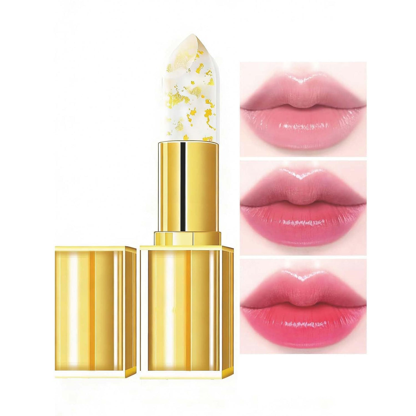KYDA Transferproof Color Changing Lipstick for Mature Skin, pH Adjusting Lipstick for Personalized Color, Long Lasting Moisturizing Tinted Lip Balm, Hydrating & Non-Sticky, All Skin Tones