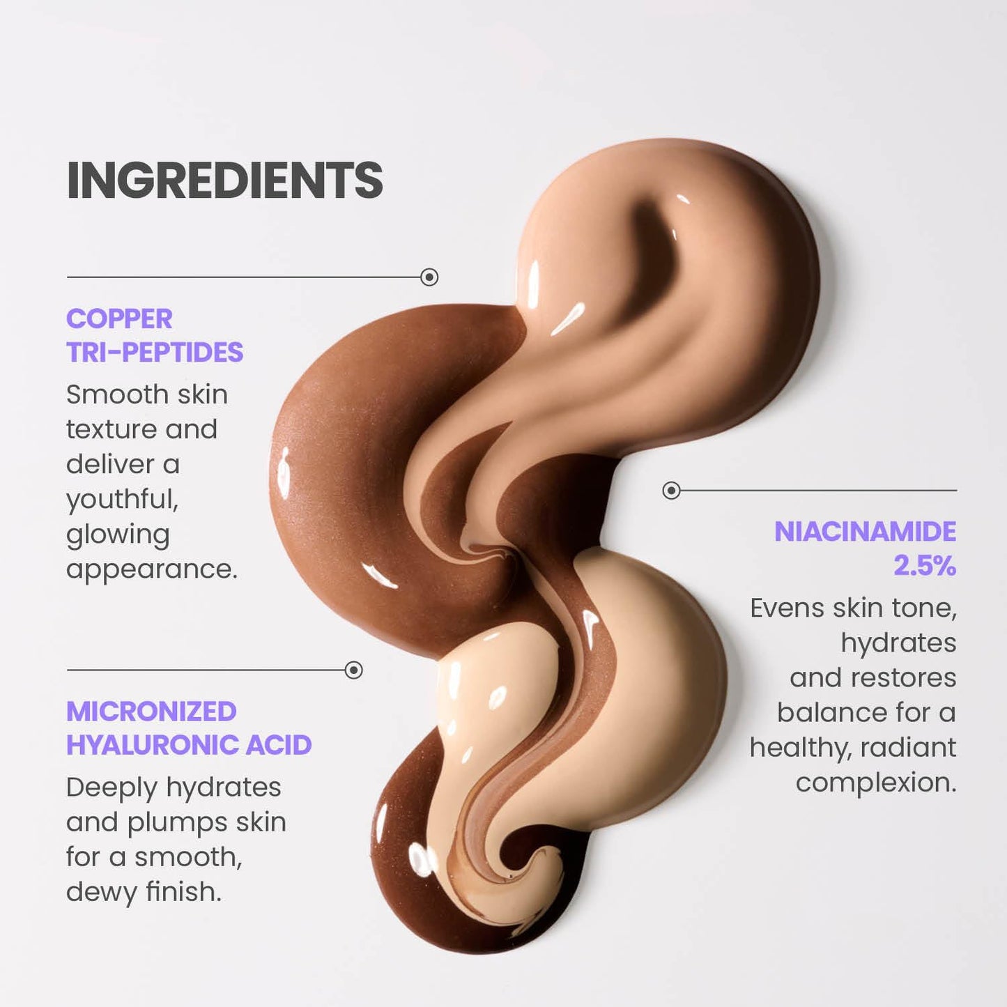Wonderskin Hyper Bond All-Day Stay Serum Foundation - Waterproof, 24HR Longwear Makeup with Niacinamide & Hyaluronic Acid | Lightweight Natural Finish (Moonstone)