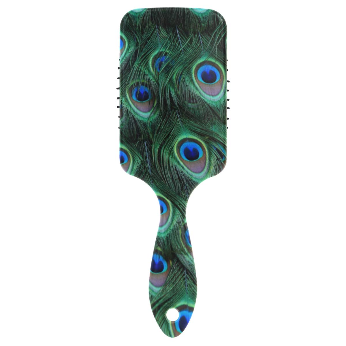 Ice Hockey Hair Brush | Soft Bristles for Wet & Dry Hair | Anti-Static & Frizz Control Comb for Women & Girls