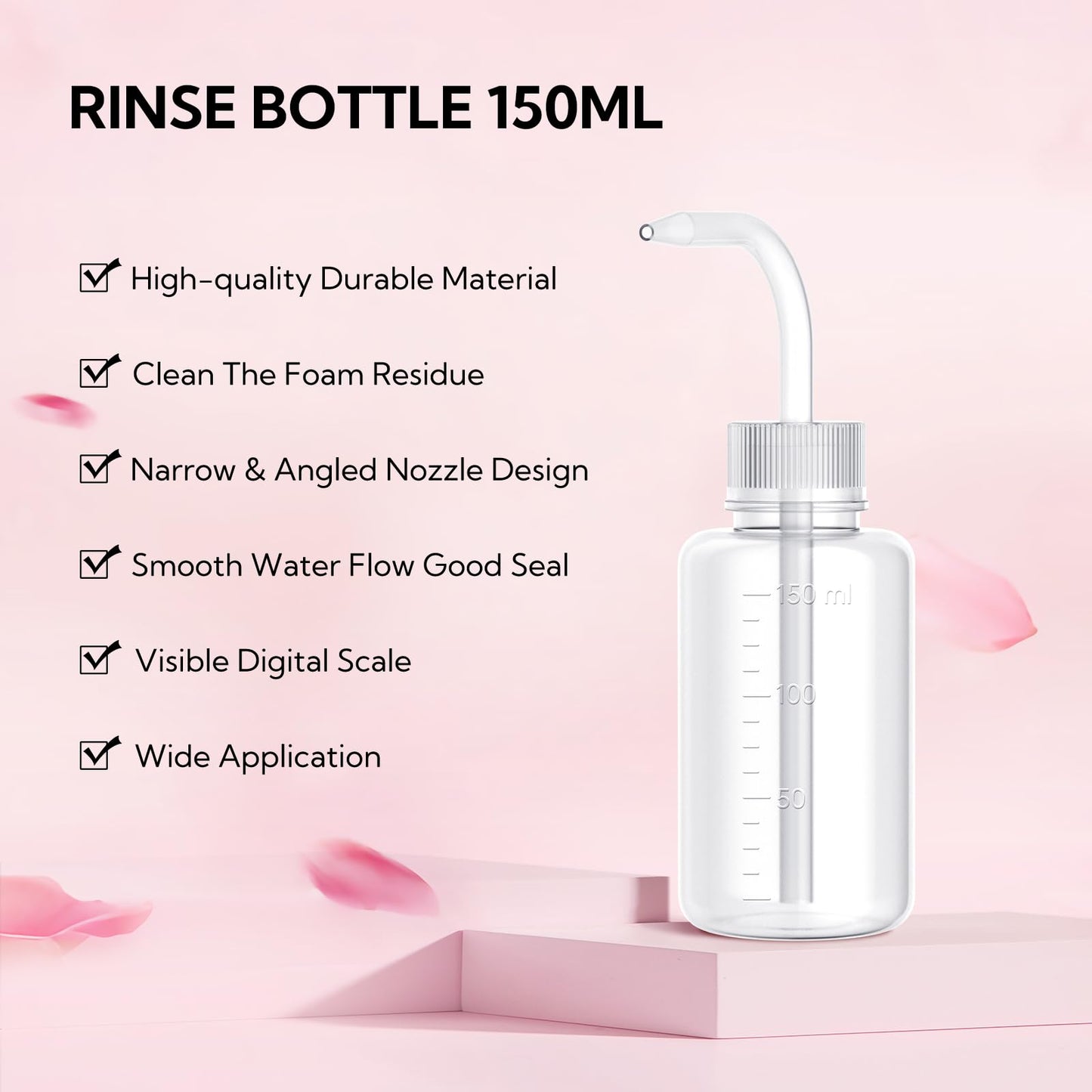 BREYLEE 100 ml Lash Shampoo for Lash Extensions, Lash Fan Dryer+Rinse Bottle+Brushes+Cotton Puff, Eyelash Extension Cleanser, Lash Bath Wash Soap Foam Cleaner for Salon and Home Use