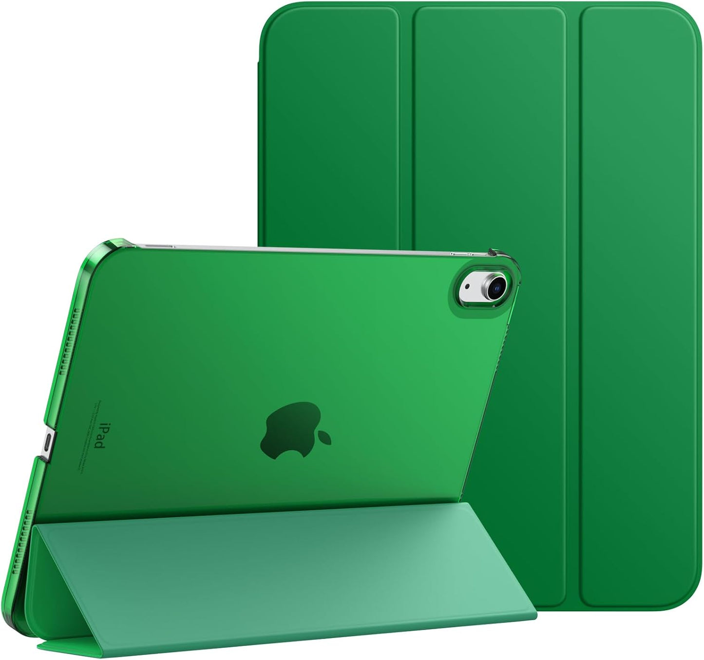 iPad 11th & 10th Generation Case - Slim Hard PC Translucent Back Cover | Navy Blue, Auto Wake/Sleep Support
